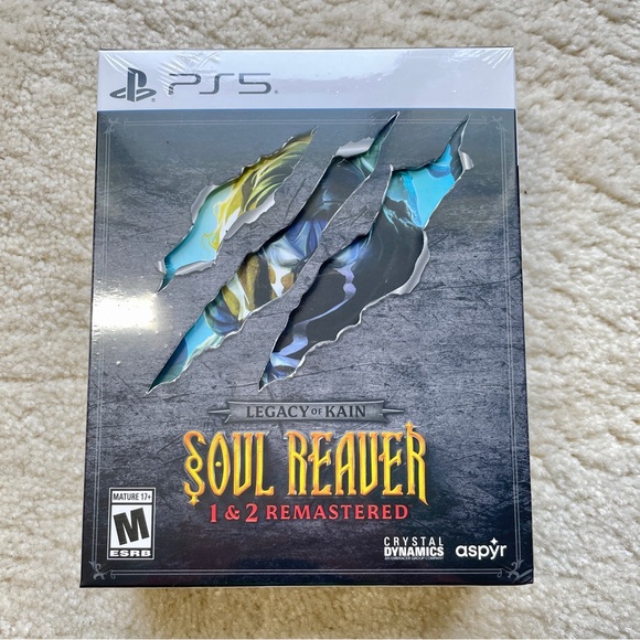 Legacy of Kain Soul Reaver 1 and 2 Remastered Playstation 5 PS5 DELUXE Edition